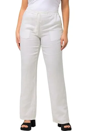 Ulla Popken Damen, große Größen, Leinenhose