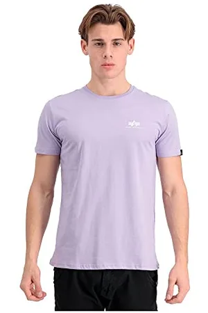 Alpha Industries Herren Basic T Small Logo T-Shirt, Blickdicht, , Medium