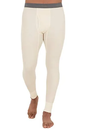 Fruit Of The Loom Herren Recycled Premium Waffle Thermal Underwear Long Johns Bottom (1, 2, 3, and 4 Packs) Pyjamaunterteil, , Mittel