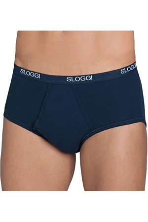 Sloggi Men Herren Basic Maxi Slip, Night Blue, 4