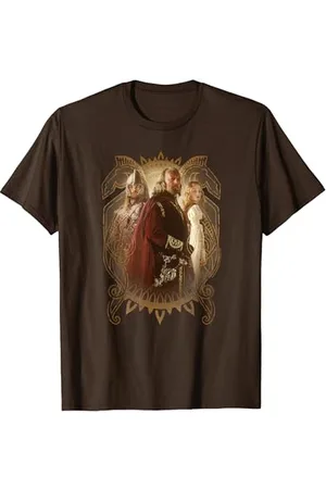 Warner Bros. Lord of the Rings Rohan Royalty T-Shirt, Unisex-Erwachsene, Kurzarm, S