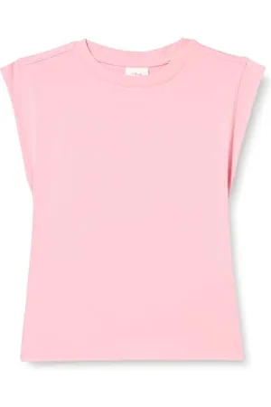 QS by s.Oliver Junior Girls 2130577 T-Shirt mit Rückenprint, , 104/110