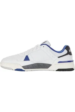 K-Swiss Herren Match Sneaker, White/Black/Sodalite Blue, 42.5 EU