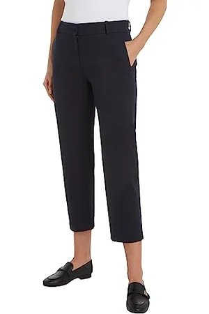 Tommy Hilfiger Damen Essential Slim Straight CO Chino WW0WW39866 Gewebte Hosen, , 44