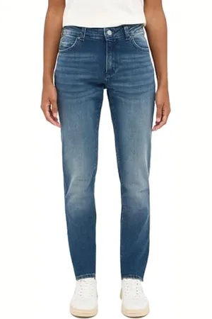 Mustang Damen Style Crosby Relaxed Slim Jeans, , 31W x 34L