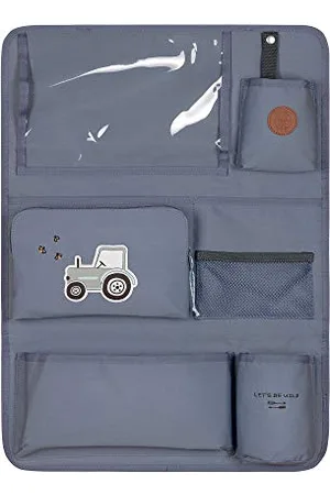 LÄSSIG Autoorganizer Autorücksitzorganizer Rücksitztasche für Auto zum Hängen zusammenklappbar/Car Wrap-to-Go