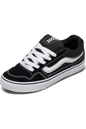 Vans Herren Caldrone Sneaker Caldrone Trainers, SUEDE/MESH BLACK/WHITE, 50 EU