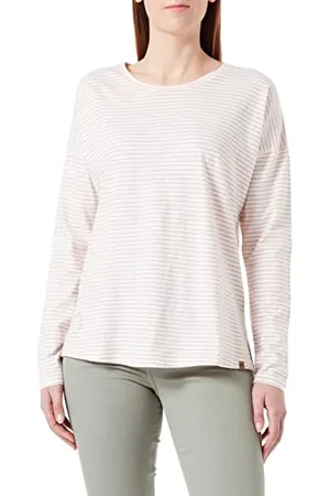 Camel Active Damen Langarmshirt aus Organic Cotton Womenswear-XS
