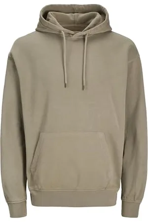 JACK & JONES Male Kapuzenpullover Einfarbig Kapuzenpullover