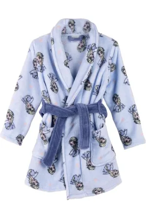 Disney Unisex Kids Die Eiskönigin Kinder Bademantel Morgenmantel, , 4 Jahre