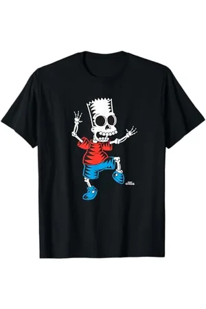 The Simpsons Bart Skeleton Treehouse of Horror Halloween T-Shirt