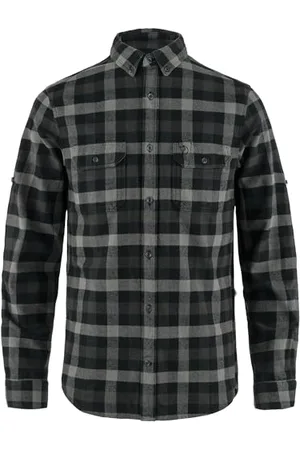 Fjällräven FJALLRAVEN 81353-550-020 Skog Shirt M T-Shirt Herren Black-Grey Größe XL