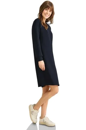 CECIL Damen B144393 Kleid mit Knopfdetail, , Large