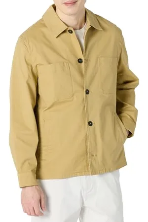 Amazon Herren Einsatzjacke Aus Stretchbaumwolle In Lockerer Passform, , L