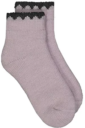 Ulla Popken Damen Haussocken, kuschelweiche Wolle, weiches Bündchen Strümpfe, alt , Einheitsgröße