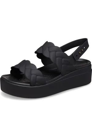 Crocs Damen Brooklyn Woven Upper Lw Keilsandale, , 38/39 EU