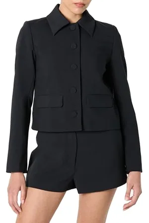 THE DROP Myra Suiting Jacket with Flap Pockets Jacke, , XS