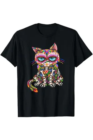 Grumpy Cat Tag der Toten - Día de Los Muertos T-Shirt