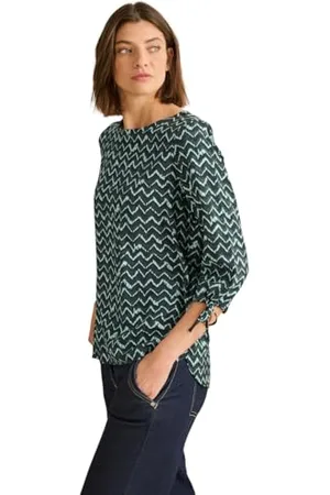 CECIL Damen B345552 Bedruckte Bluse, , M