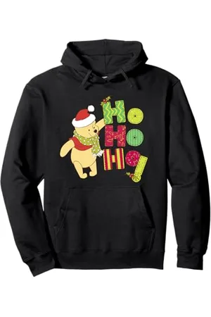 Disney Weihnachten Winnie The Pooh Ho Ho Ho Scarf Pullover Hoodie