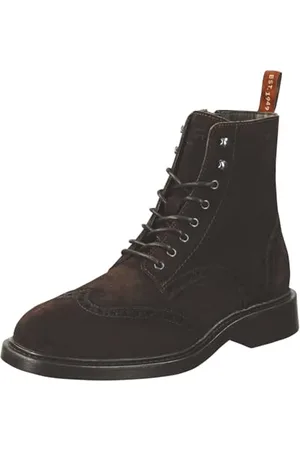 GANT FOOTWEAR Herren MILLBRO Stiefelette, Dark Brown, 45 EU