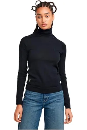 G-Star Damen Core Slim Turtle Neck Knitted Sweater L