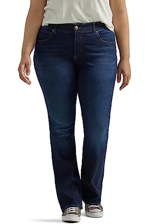 Lee Damen Plus Size Ultra Lux Comfort with Flex Motion Bootcut Jeans, , 50 Mehr