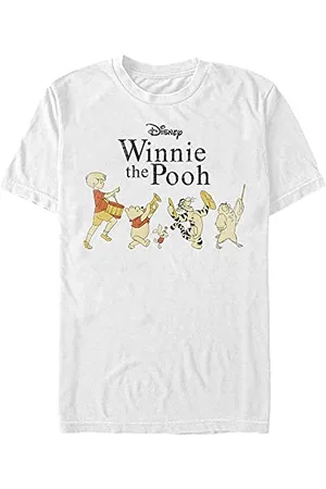 Disney Unisex Winnie The Pooh Pooh Parade Organic Short Sleeve T-shirt T-Shirt, , XXL