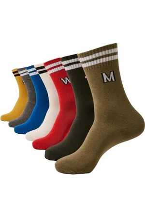 Urban classics Unisex College Letter 7-Pack Socken, , 39-42