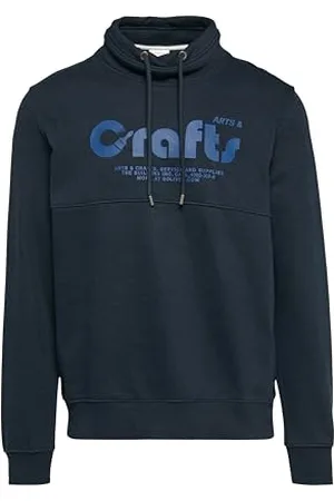 QS by s.Oliver Sweatshirt mit Stehkragen und Frontprint