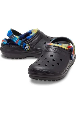 Crocs Unisex Kinder Classic Lined Spray Dye Clog K Clog, , 38/39 EU