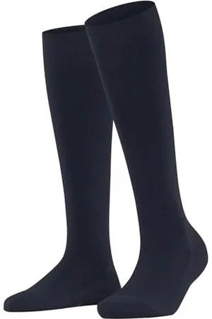 Falke Damen Kniestrümpfe Family W Kh nachhaltige Baumwolle lang einfarbig 1 Paar, , 39-42