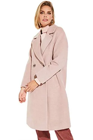 Comma, Damen 8T.910.52.4536 Mantel, per Pack , 40 (Herstellergröße: 40)