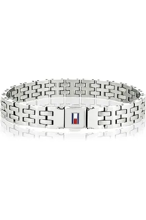Tommy Hilfiger Jewelry Armband für Herren aus Edelstahl mit der Ikonischen Flagge - 2701062
