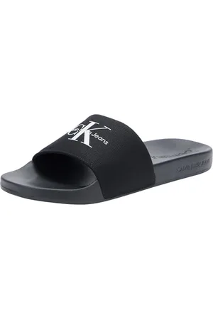 Calvin Klein Herren Slide Monogram Ym0ym01271 Zehentrenner, , 40 EU