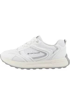 TOM TAILOR Damen 9590100008 Sneaker, White, 39 EU