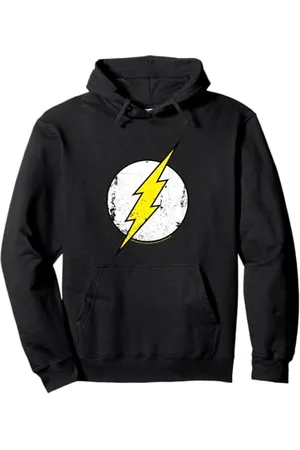 DC Comics Originals Flash Distressed Logo Pullover Hoodie