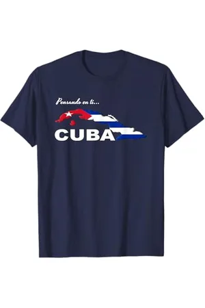 Cuba Kuba Flagge Pensando En Ti Kuba T-Shirt