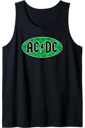 AC/DC Kleeblatt Oval Classic Logo Tank Top