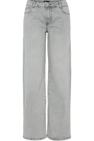 Pieces® Pcselma Lw Wide Jeans Lg Noos Bc