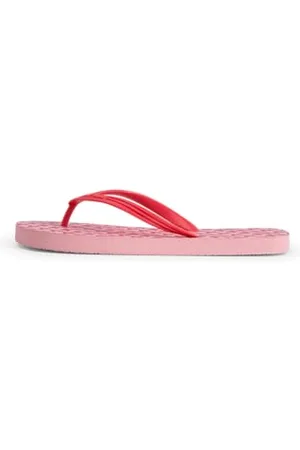 Fila Damen Troy Logo Slipper wmn Flip-Flop, Azalea-Charisma, 38 EU