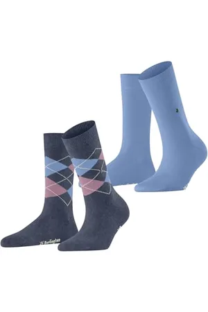 Burlington Damen Socken Everyday Mix Multipack W So Baumwolle gemustert 2 Paar, , 36-41