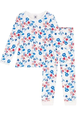 Petit Bateau Mädchen A0CUF Schlafstrampler, , 6 Jahre