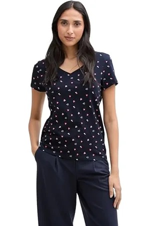 TOM TAILOR Kinder RIPP T-Shirt mit Print, Dreamy Blue, 104/110