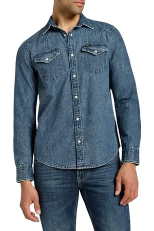 Lee Herren Regular Western Shirt, , XL EU