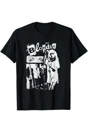 Blond Amsterdam Punk Zine Collage Vintage Band T-Shirt