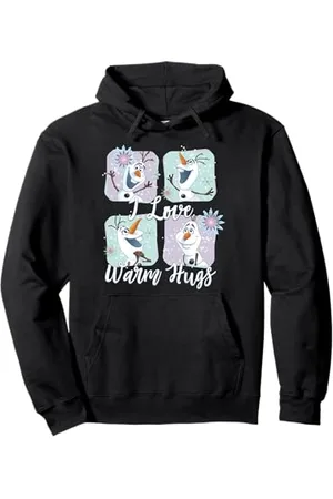 Disney Frozen Olaf I Love Warm Hugs Panels Pullover Hoodie