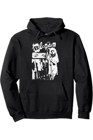 Blond Amsterdam Punk Zine Collage Vintage Band Pullover Hoodie