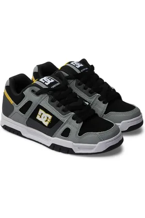 Dcshoes Herren Stag Sneaker, Grey/Yellow, 38 EU