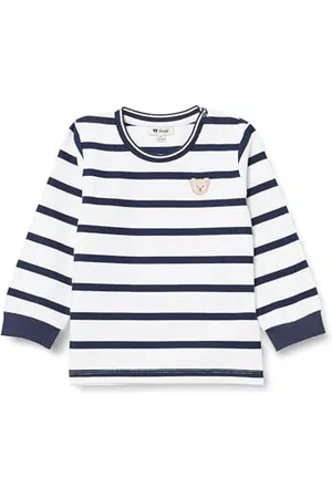 Steiff Sweatshirt EU Größe 80 , Langarm-Sweatshirt, Longsleeve für Kinder, Pullover langärmelig, Babyoberteil, ideales Basic Shirt, bequem und weich, waschmaschinenfest